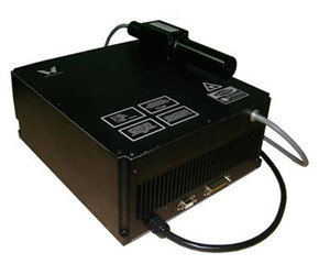 30W AO-Q-Switched Pulsed Fiber Laser